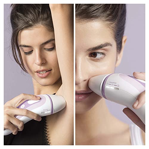 Braun IPL Silk Expert Pro 3 Haarentfernungsgerät, für dauerhaft sichtbare Haarentfernung, Venus Rasierer, Alternative zur Laser Haarentfernung, Geschenk für Frauen, PL3111, weiß/lila