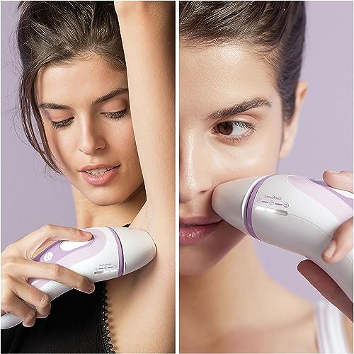 Braun IPL Silk Expert Pro 3 Haarentfernungsgerät, für dauerhaft sichtbare Haarentfernung, Venus Rasierer, Alternative zur Laser Haarentfernung, Geschenk für Frauen, PL3111, weiß/lila